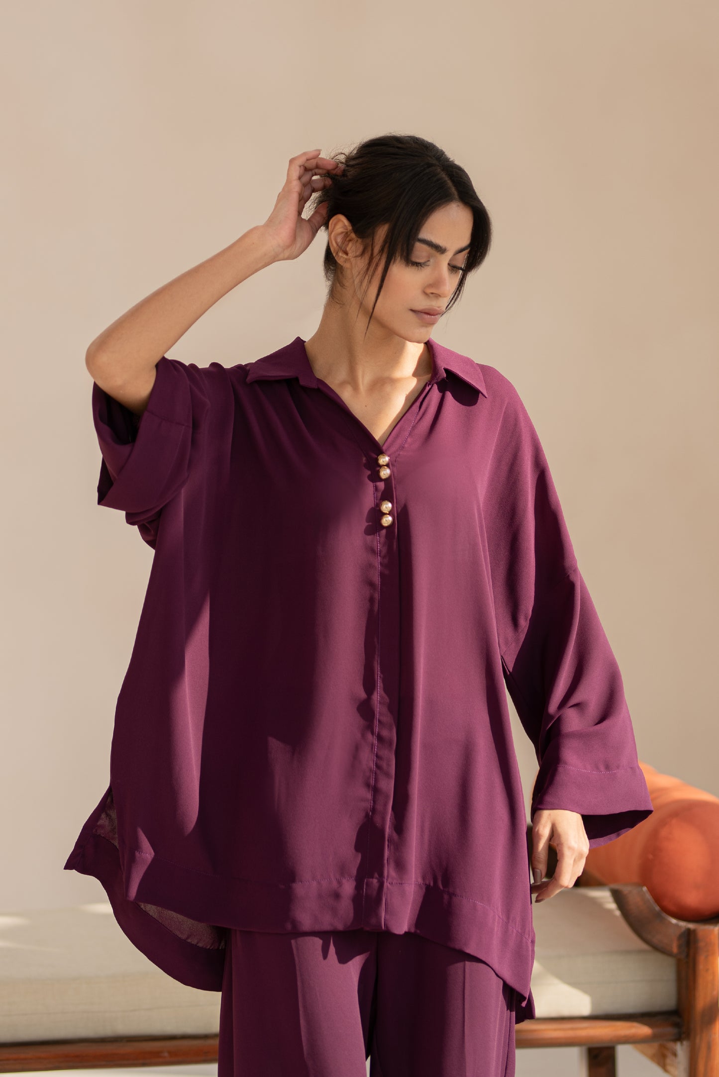 Plum Crepe | CRD-1-002